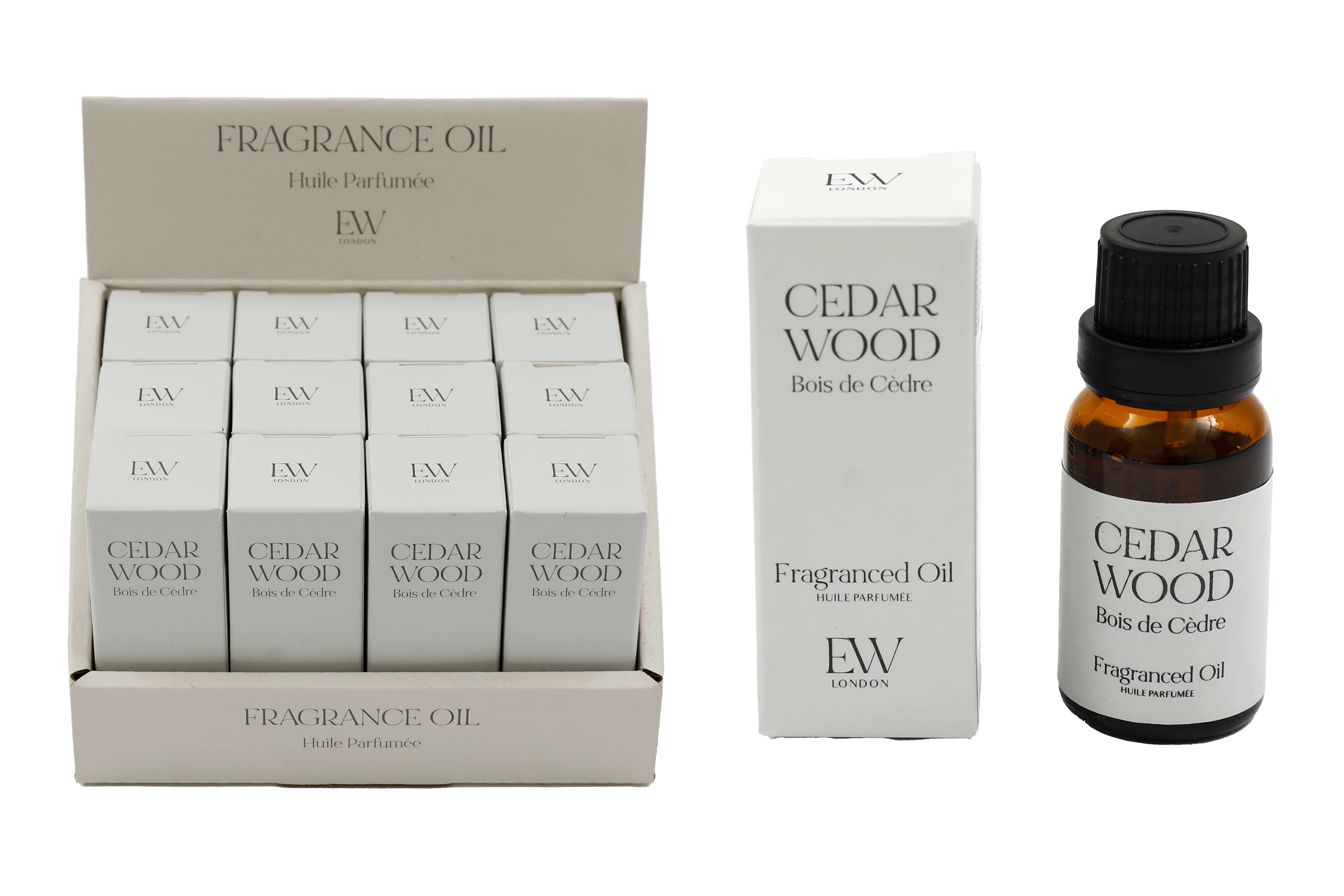 Cedar Wood Fragranced Oil - 15ml