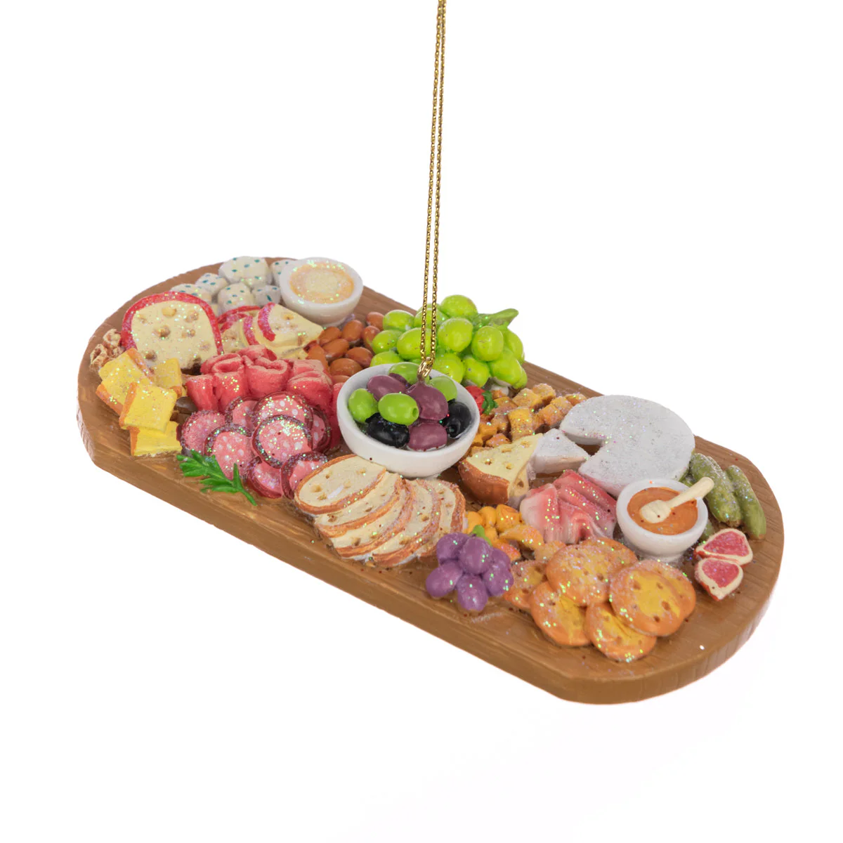 Antipasti Board Christmas Tree Bauble - 12cm