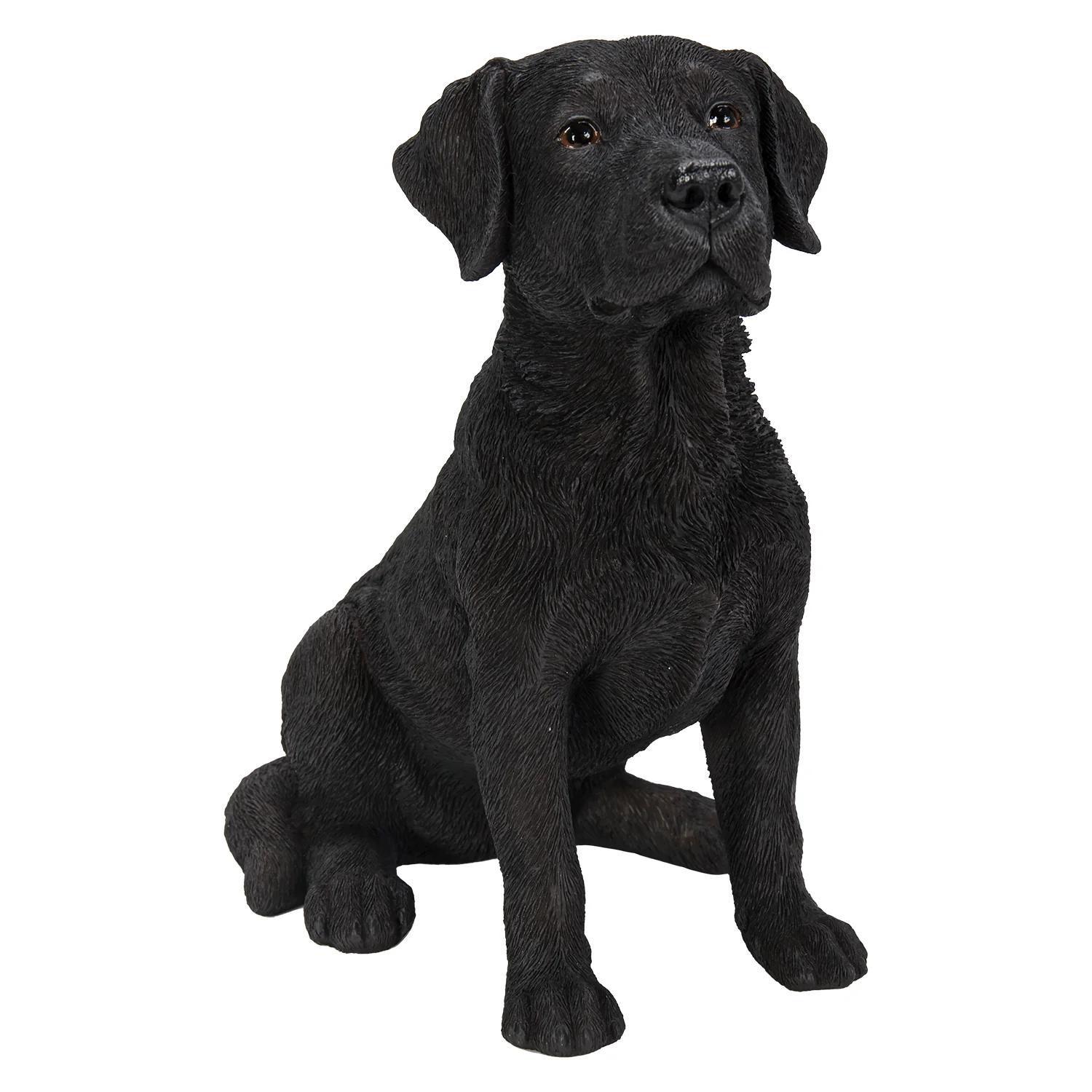 Vivid Arts - Black Labrador Dog Garden Ornament