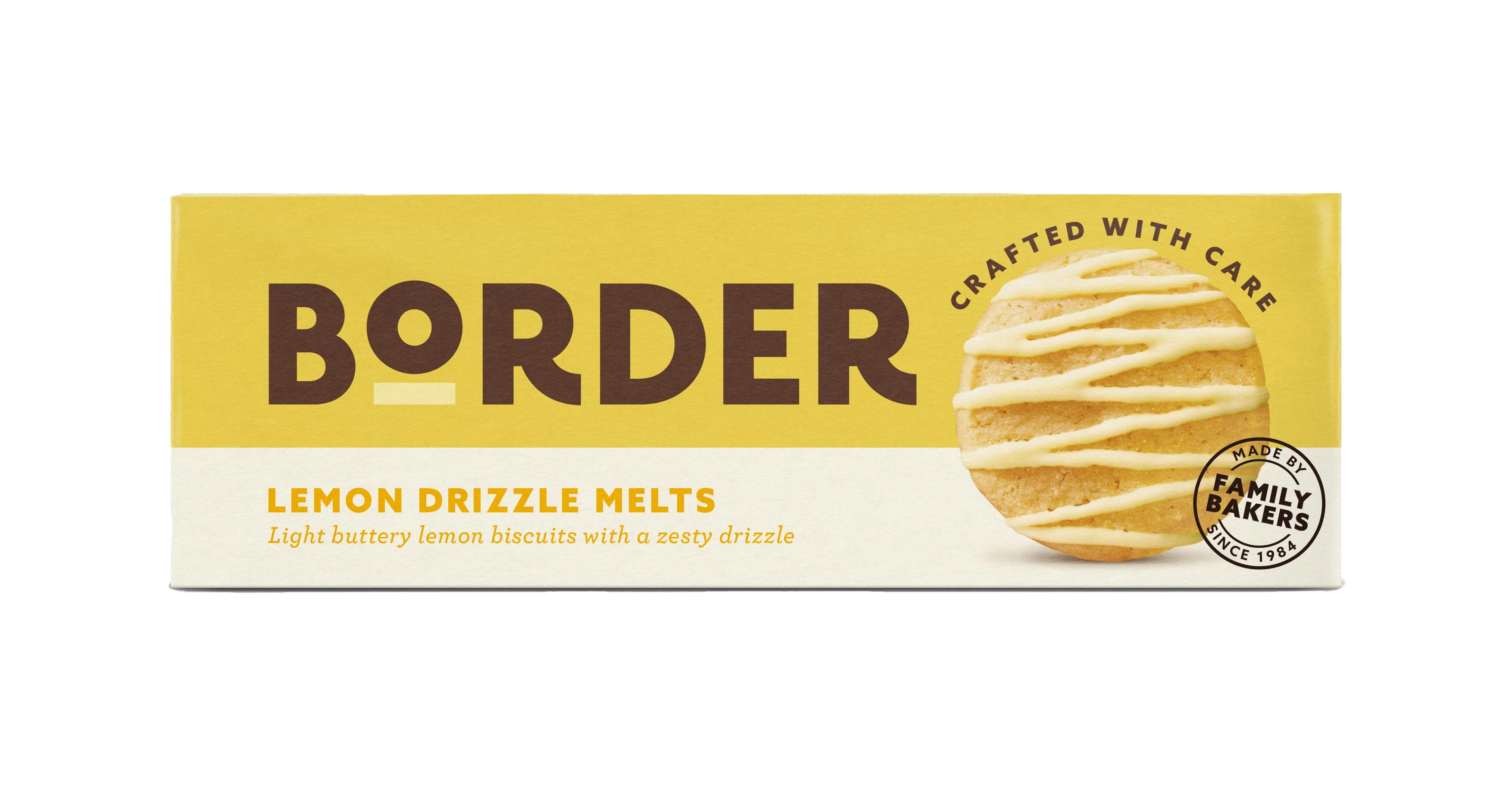 Border Biscuits Lemon Drizzle Melts 150g