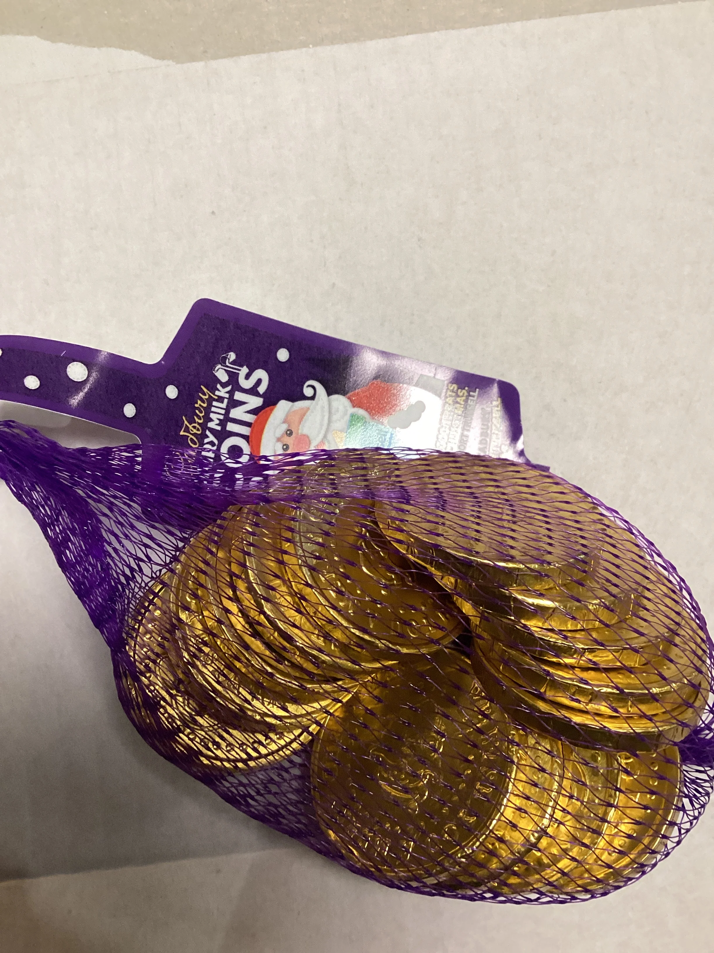 Cadbury Dairy Milk Chocolate Coins Net 70g - Image 2