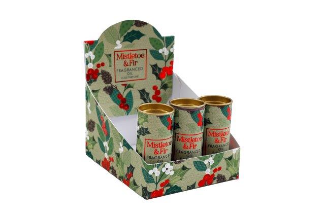Christmas Mistletoe & Fir Scent Oil in Tube - 15ml