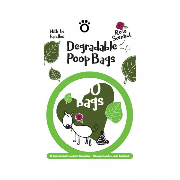 Zoon Degradable Scented Dog Poop Bags Pack - 150 Pack