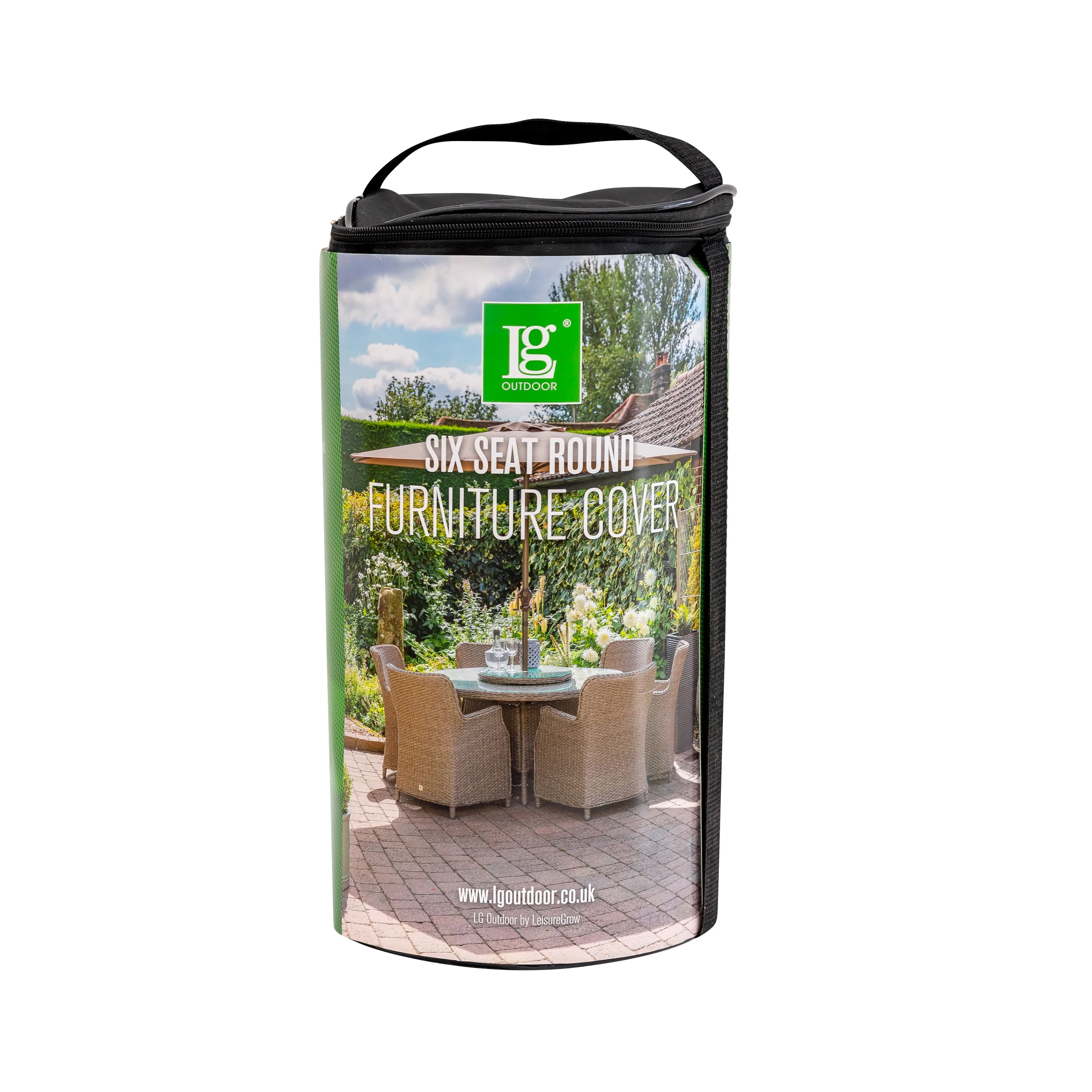 Leisure Grow Deluxe Cover 6 Seat Round Dining Set - Garden Furniture Cover - Image 3