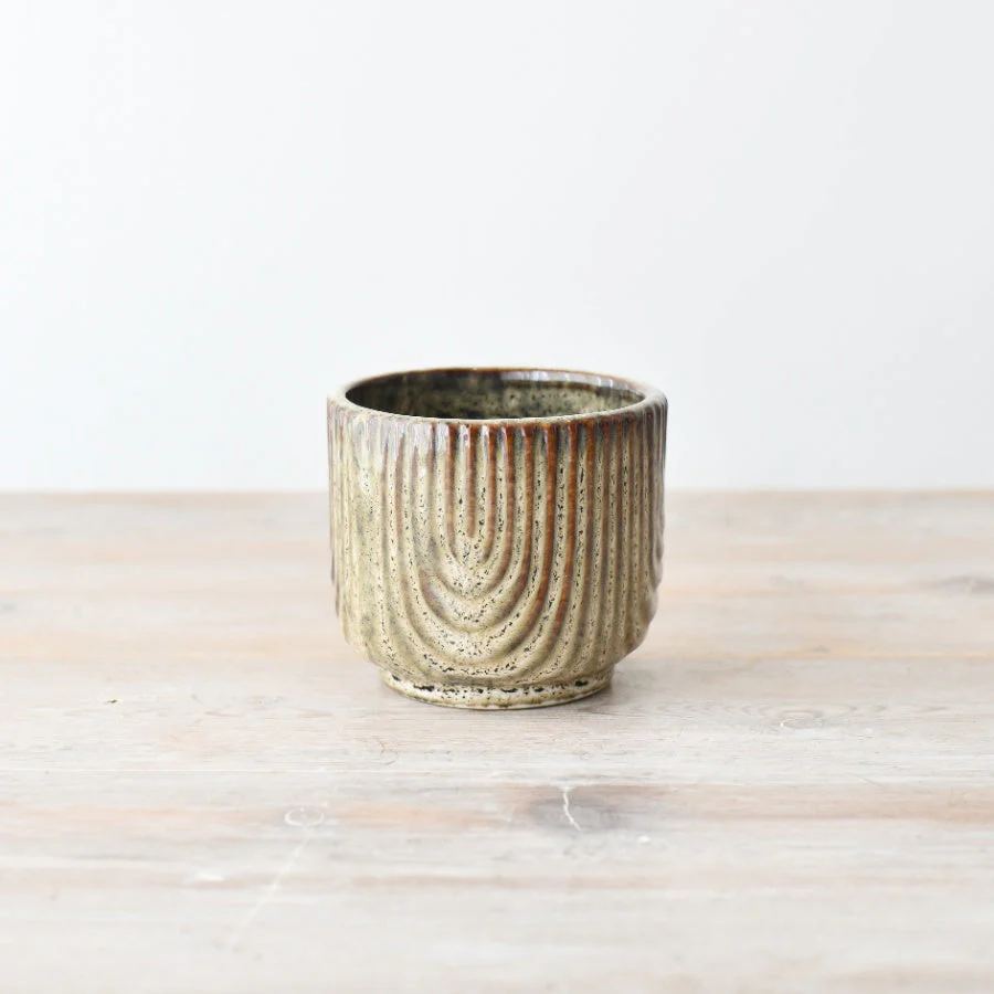 Dora Wave House Plant Pot - 10cm