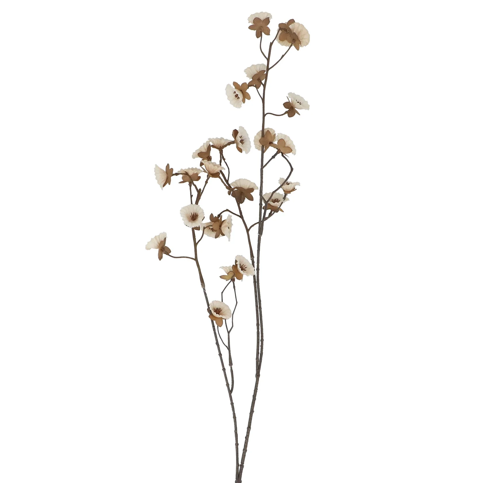 Gisela Graham - Antique Cream Mini Morning Glory- Branch 60cm