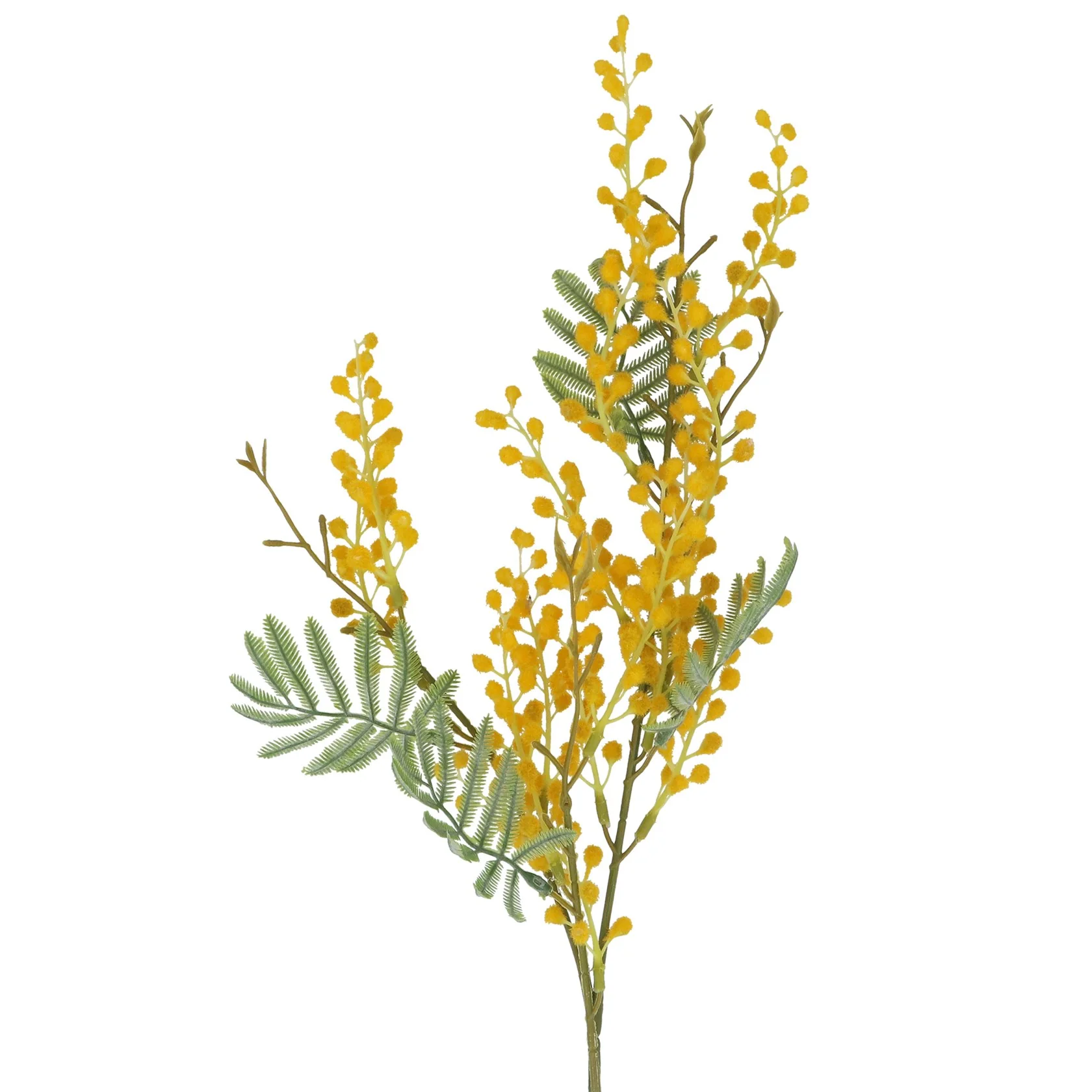 Gisela Graham - Artificial Yellow Mimosa Spray