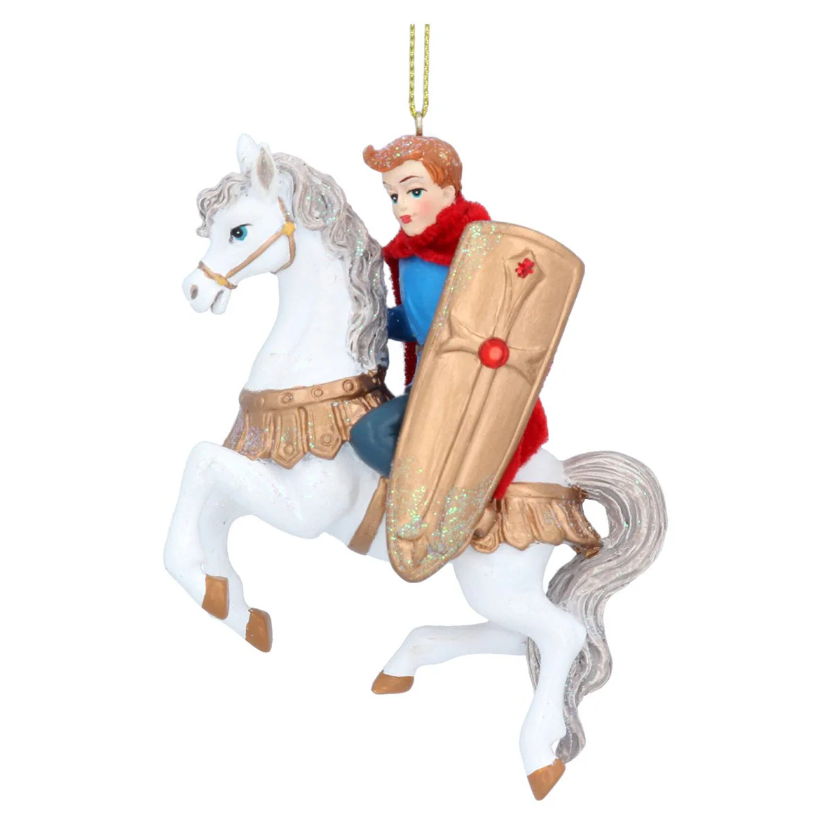 Gisela Graham - Cinderella Themed Prince Charming Christmas Tree Decoration / Bauble - 10cm
