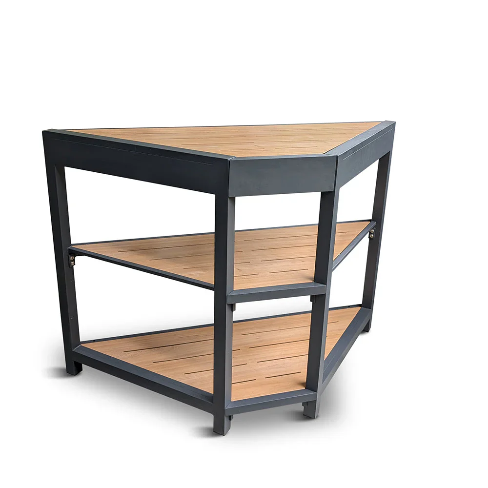 Grillstream Sanctuary Oak Outdoor Kitchen Angled Corner Unit
