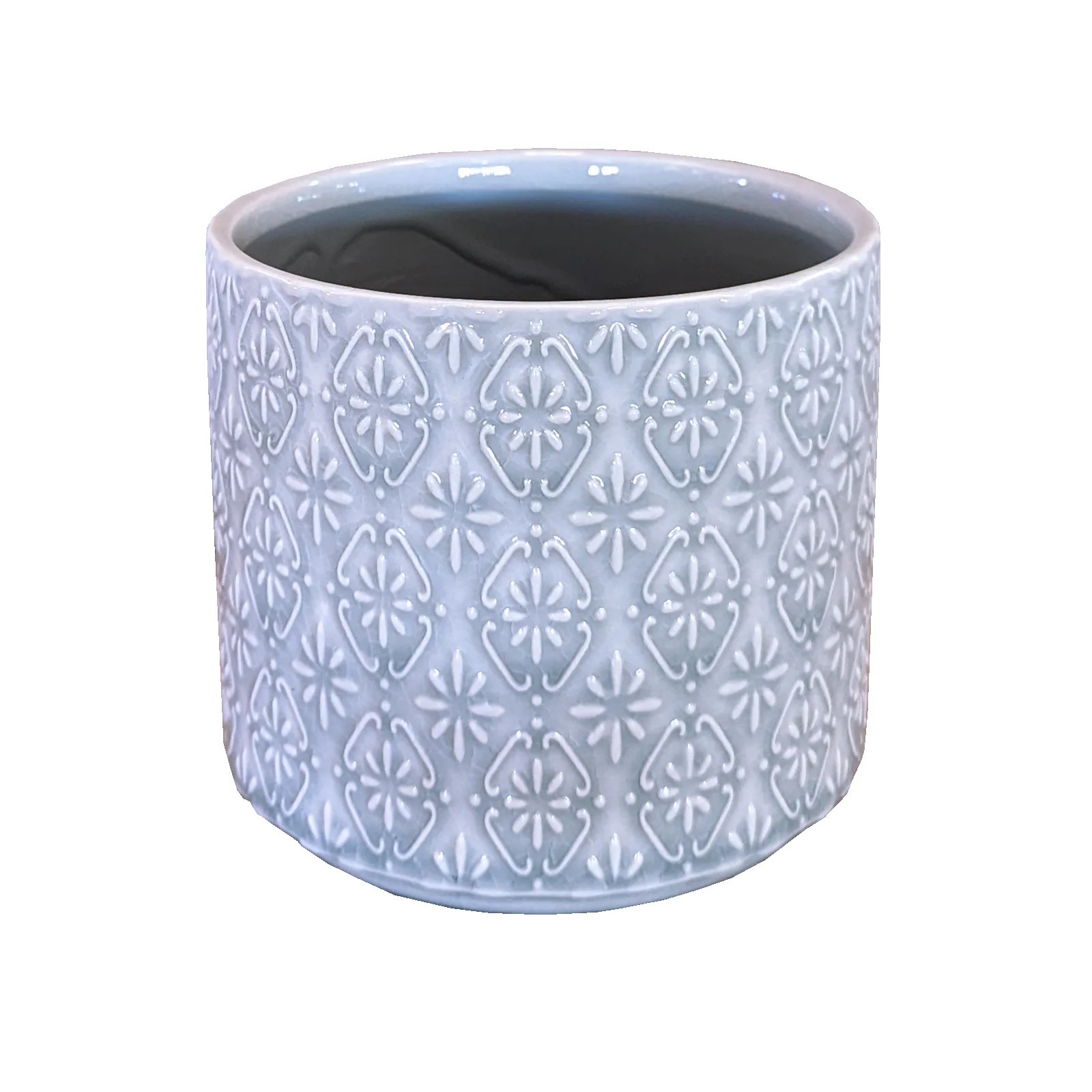 Half Price Glazed House Plant Pot Cover - Image 2