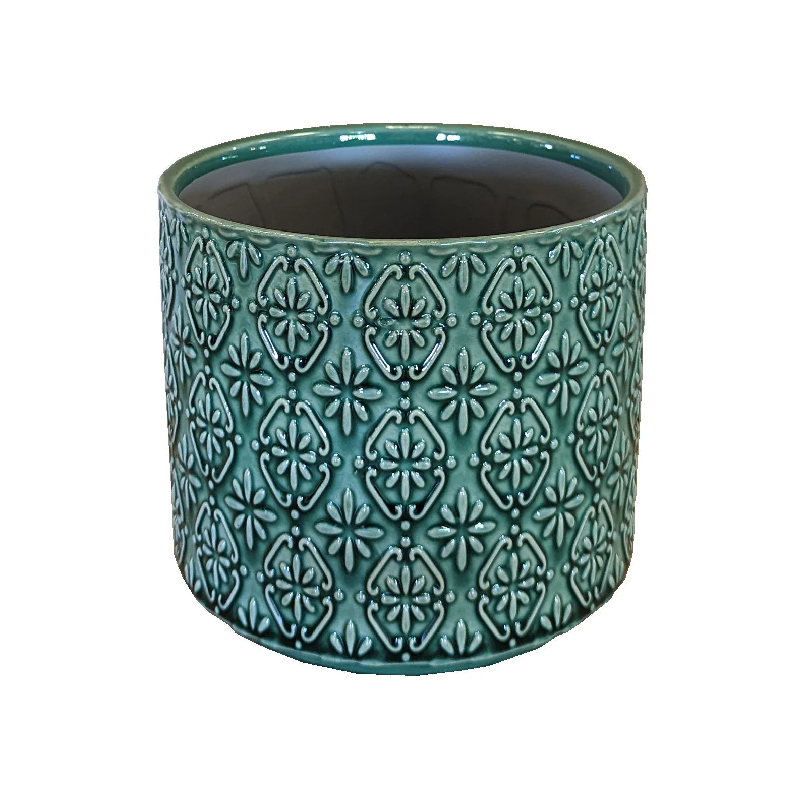 Half Price Glazed House Plant Pot Cover - Image 9