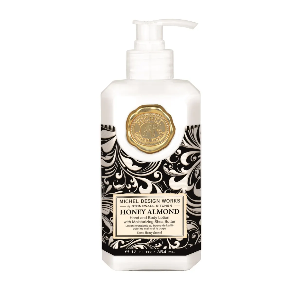 Honey Almond Hand and Body Lotion by Michel Design Works - 355ml