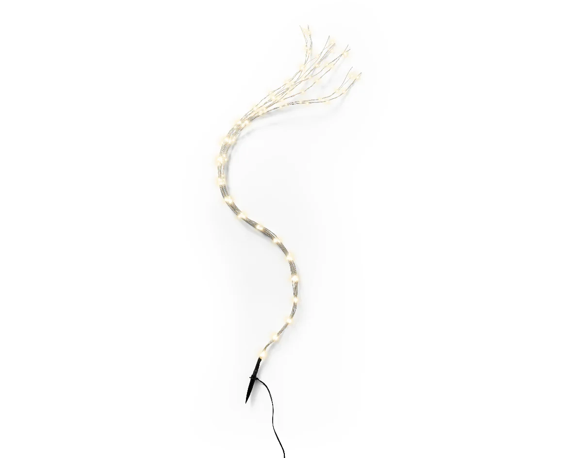 House Plant Bunch Warm White Pin Wire LED Lights Battery Operated - Indoor or Outdoor - Image 3