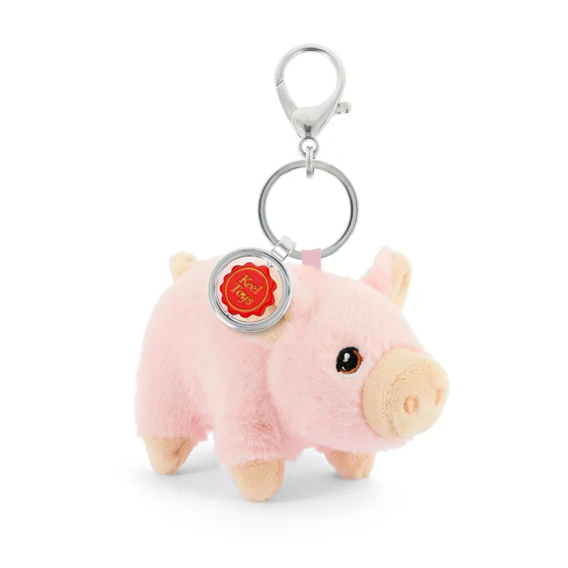 Keel Toys - Keeleco Bag Charm Farm Cuddly Toy - 12cm - Image 3