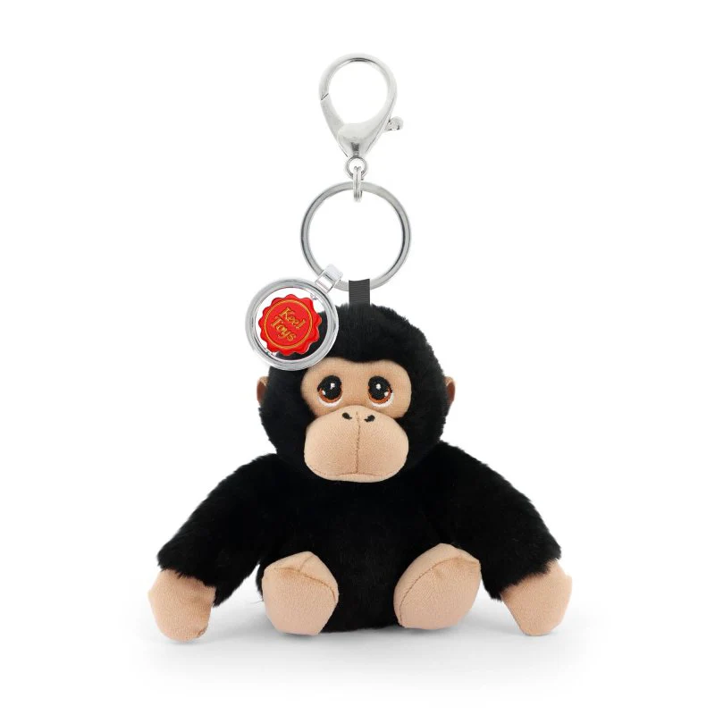 Keel Toys - Keeleco Bag Charm Wild Animal Cuddly Toy - 12cm - Image 3