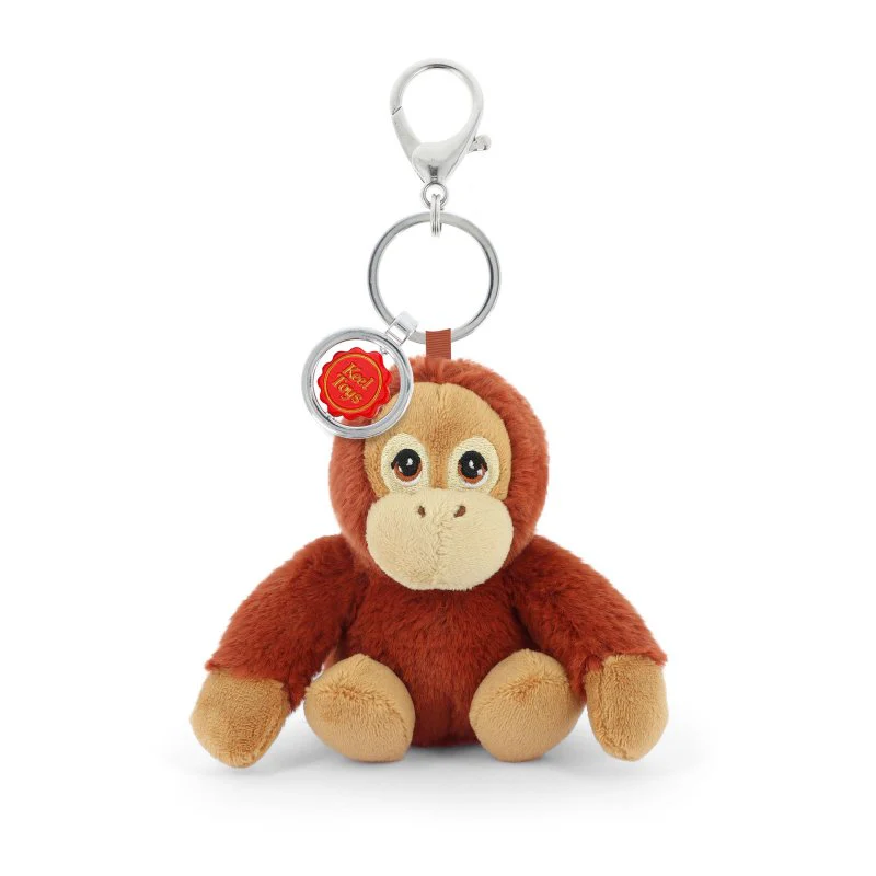 Keel Toys - Keeleco Bag Charm Wild Animal Cuddly Toy - 12cm - Image 4