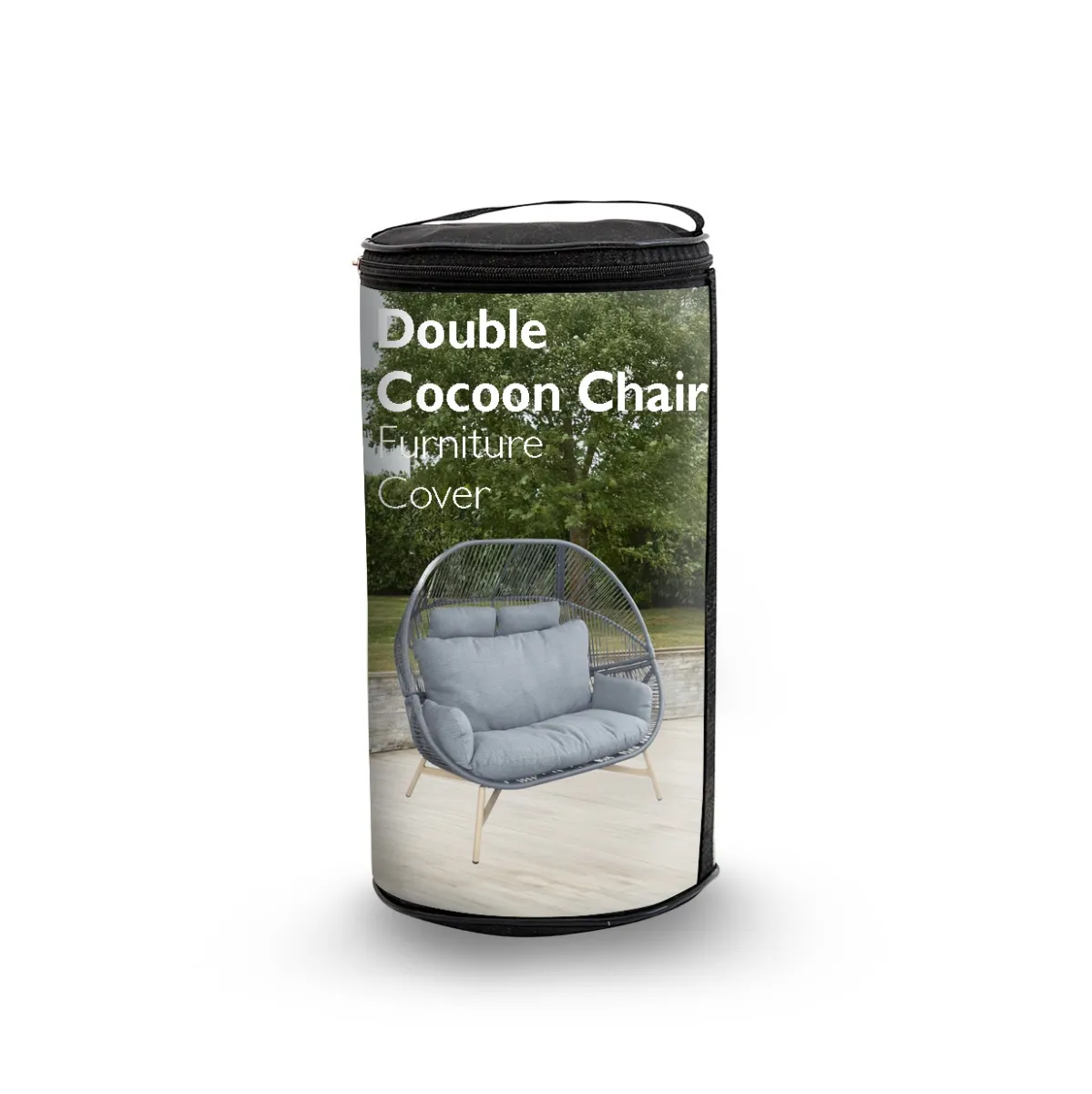 Leisure Grow Deluxe Cover Double Cocoon Standing Egg Chair - Garden Furniture Cover