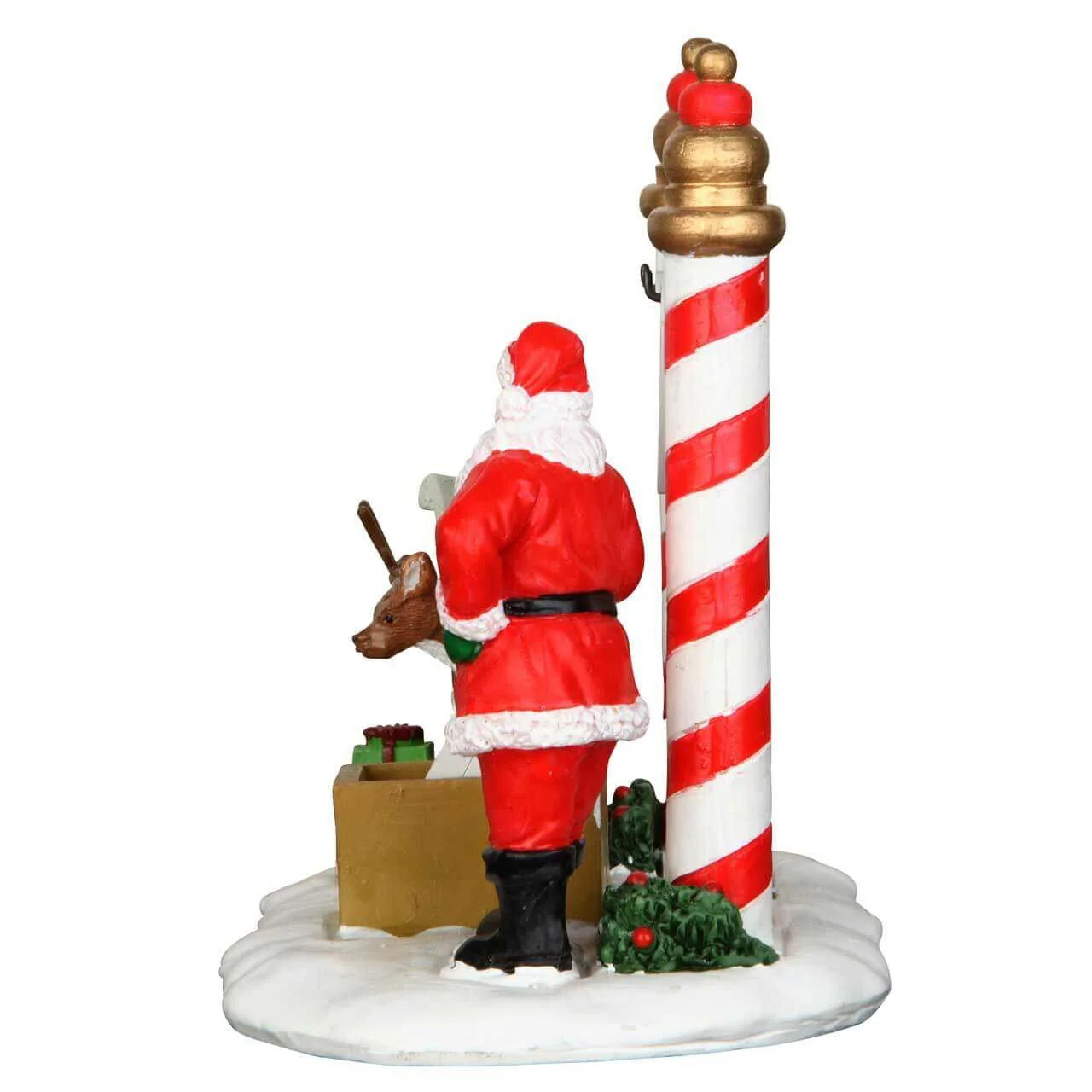 Lemax Christmas Countdown with Reindeer & Santa - Image 2