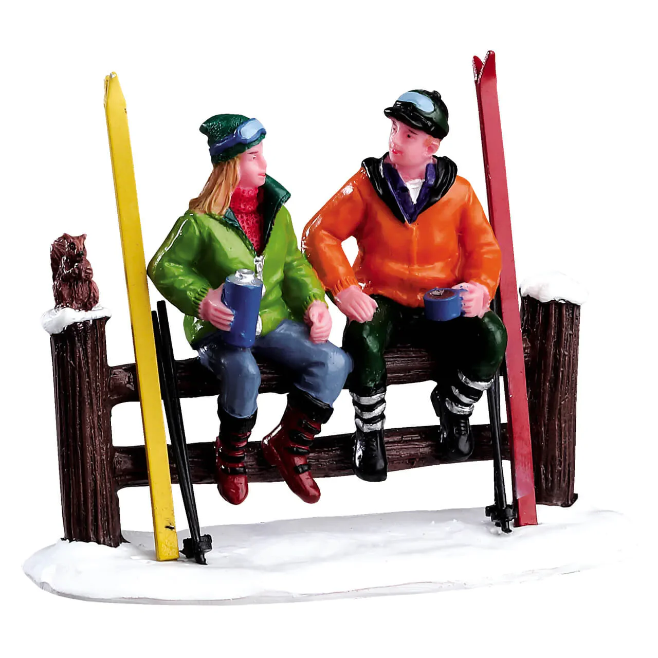 Lemax Cross-Country Skiing Coffee Break