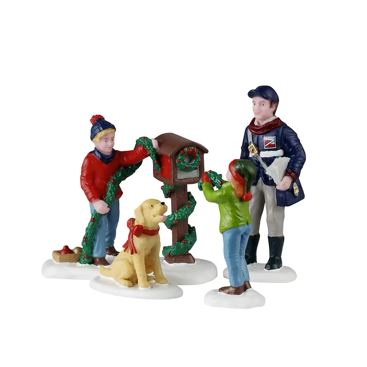 Lemax Mailbox Decorating Christmas Village Figurines