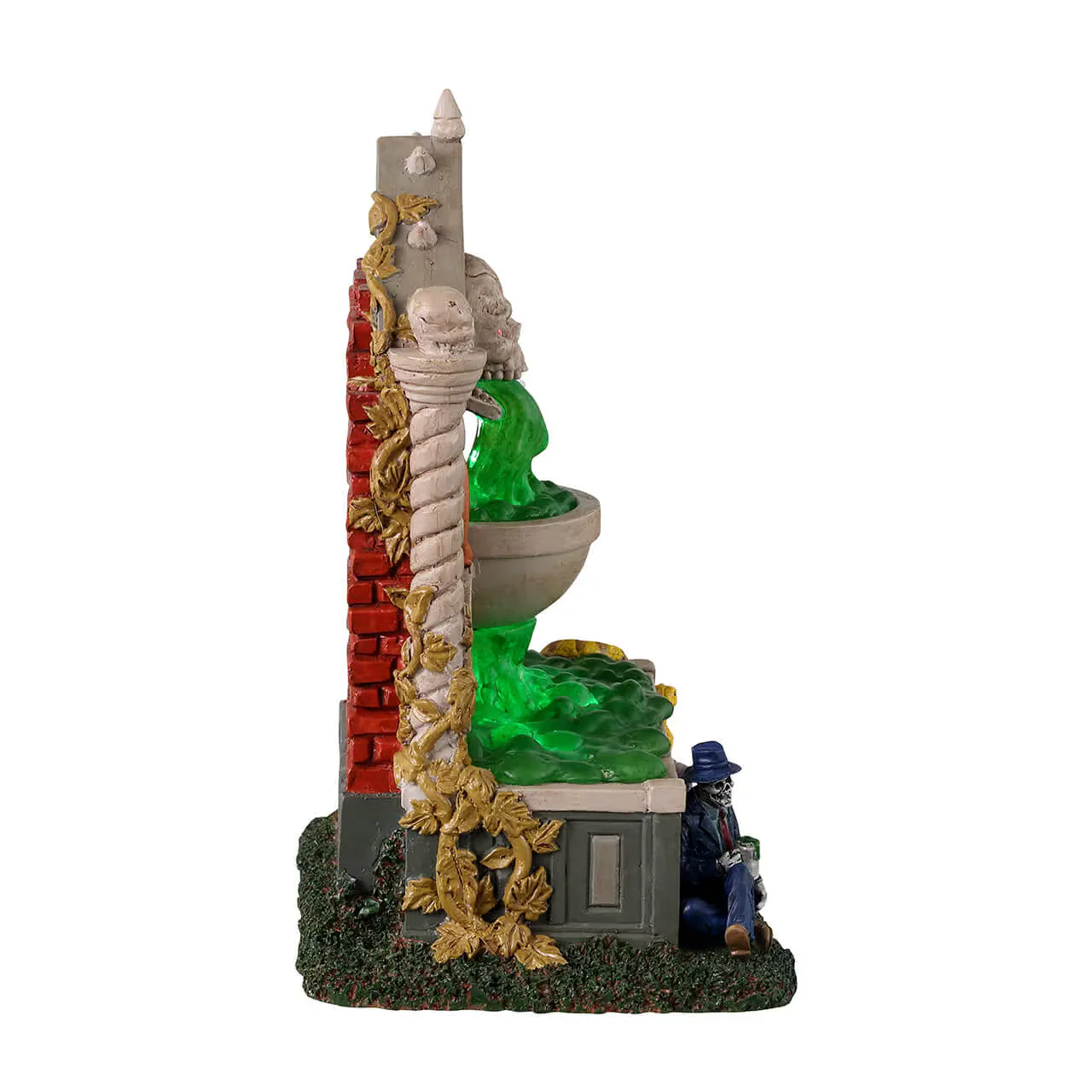 Lemax Spooky Town - Grime And Slime Spring with Lights Battery Operated - Image 2