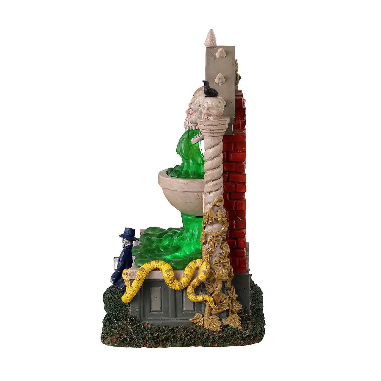 Lemax Spooky Town - Grime And Slime Spring with Lights Battery Operated - Image 3