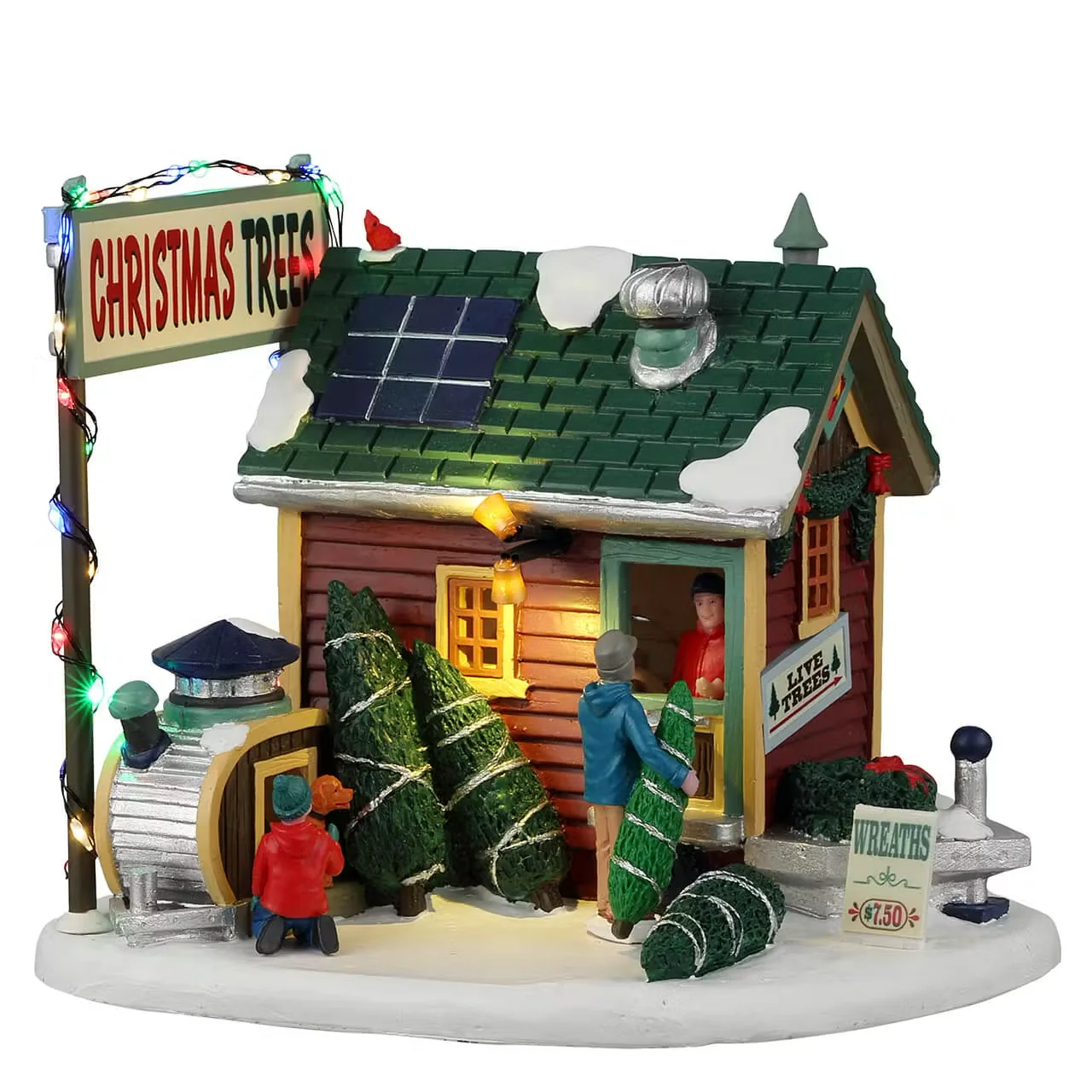 Lemax - Tiny House Tree Lot