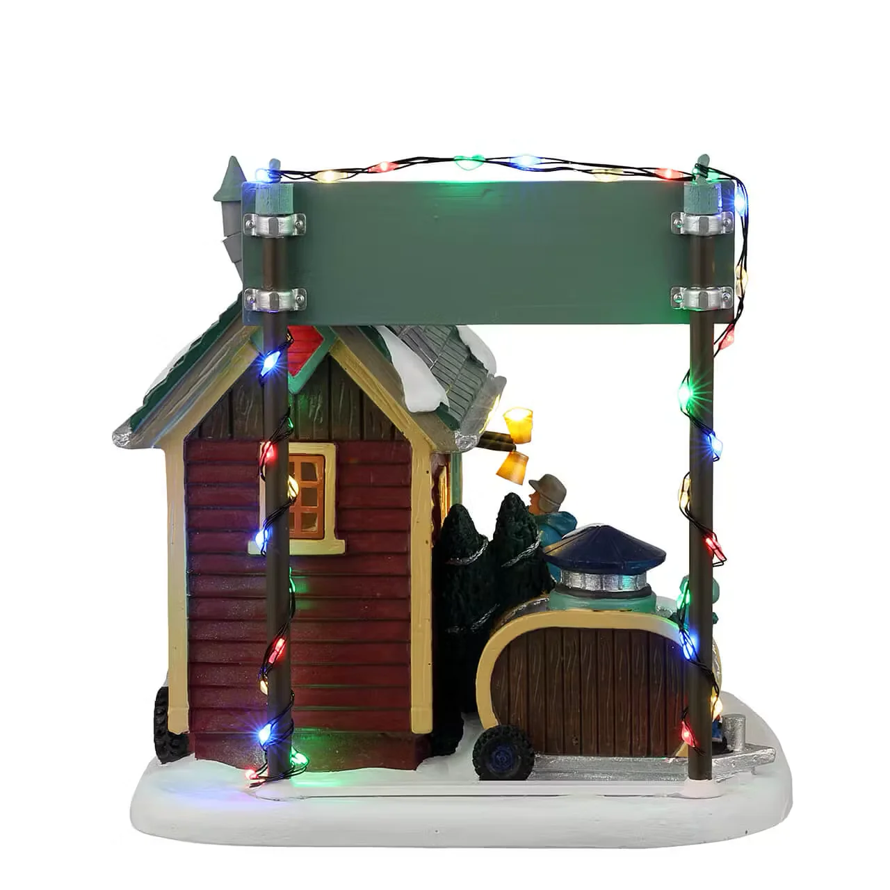 Lemax - Tiny House Tree Lot - Image 2