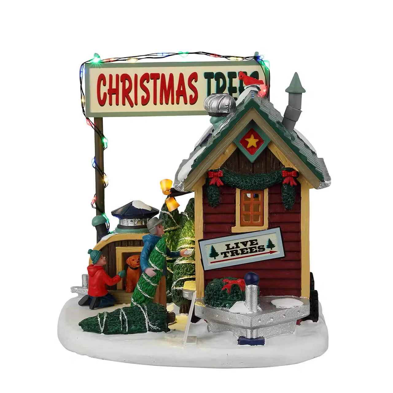 Lemax - Tiny House Tree Lot - Image 3