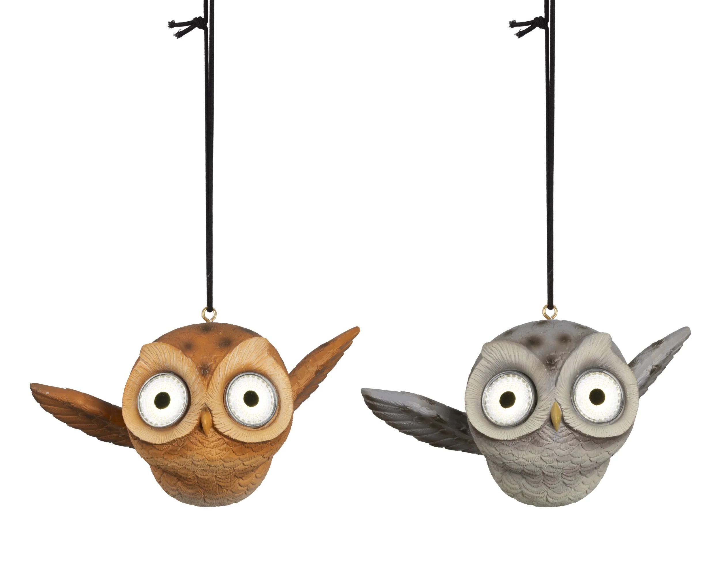 Lumineo - Flying Owl Solar Light Garden Ornament - Image 3