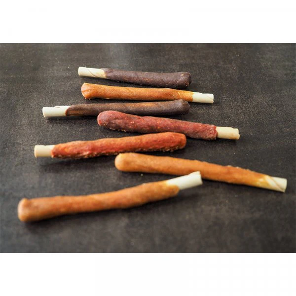 Zoon Mezze Menu Premium Chicken & Duck Sticks Dog Treats- Pack of 7 - Image 2