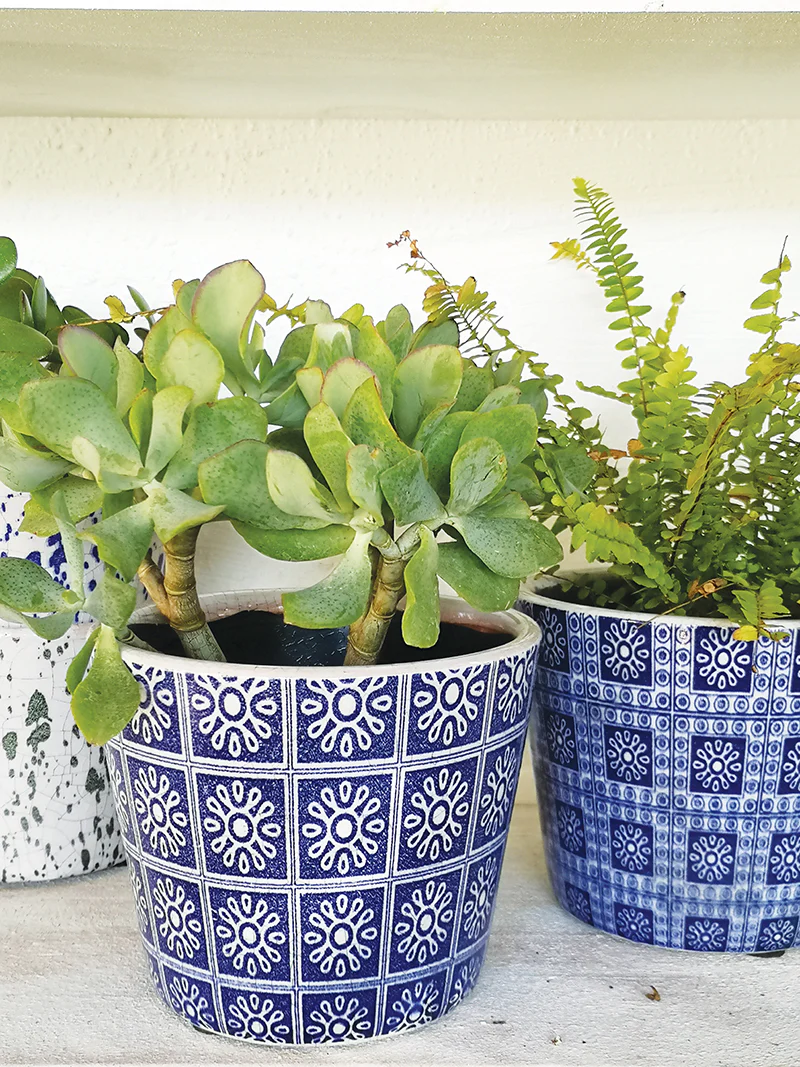 Plant Pot Sintra Midnight L 14x12cm