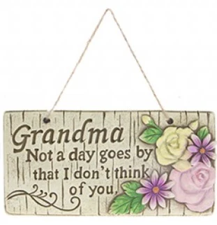 Rectangle Sentiment Garden Plaque - Image 3