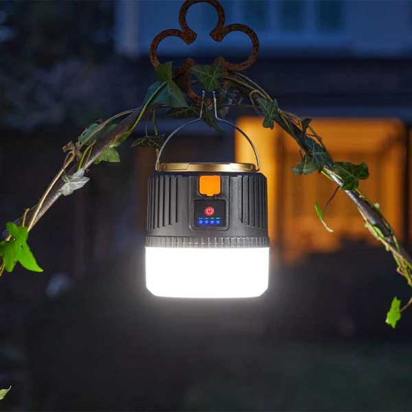 Smart Solar Multi-Lantern - Remote Control Phone Charger & Light for Camping