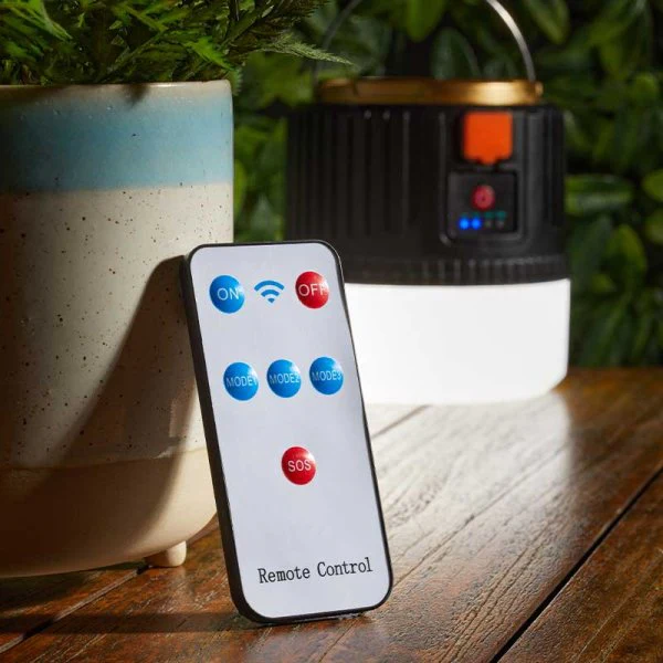 Smart Solar Multi-Lantern - Remote Control Phone Charger & Light for Camping - Image 3