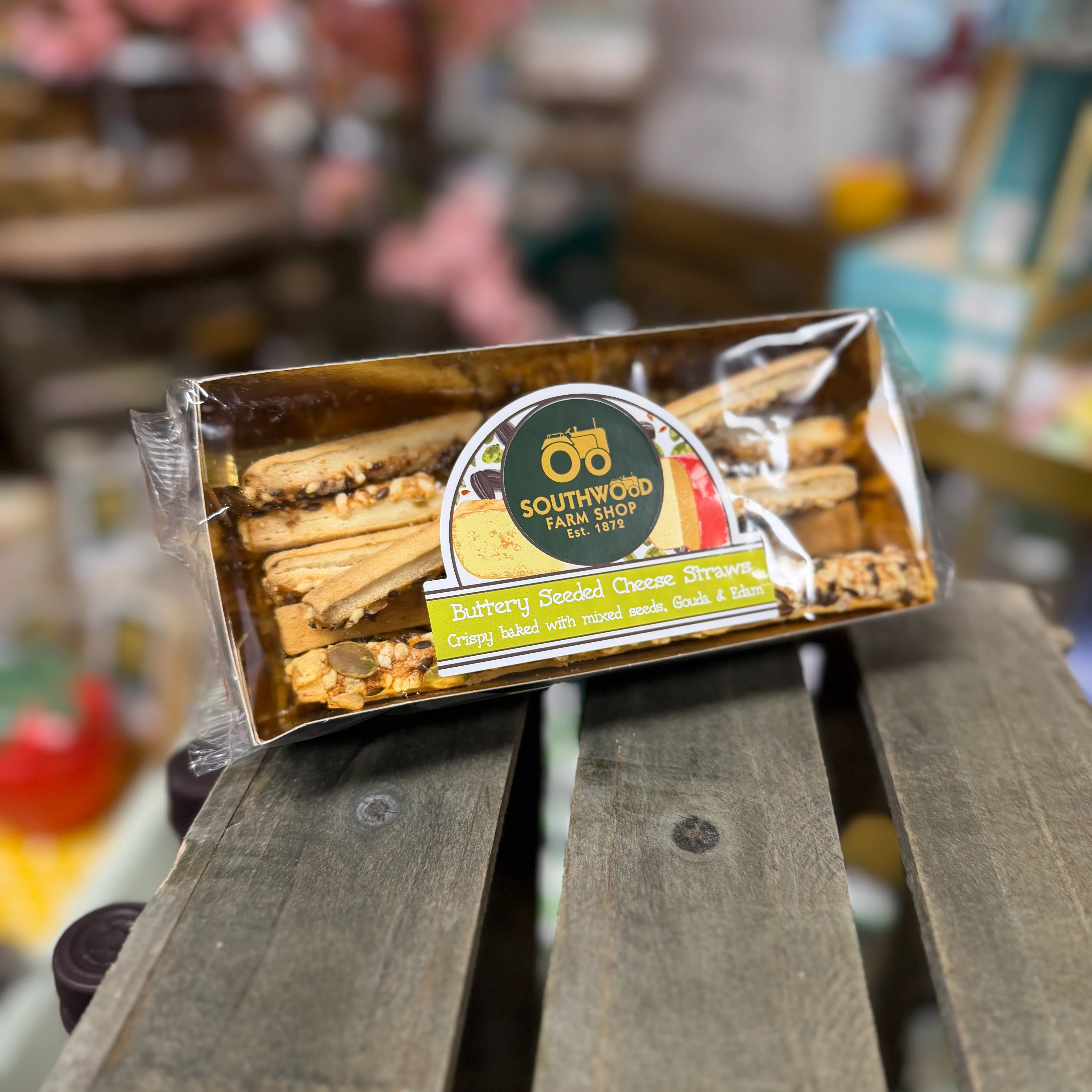 Southwood Farmshop -Buttery Seeded Cheese Straws 100g - Image 3