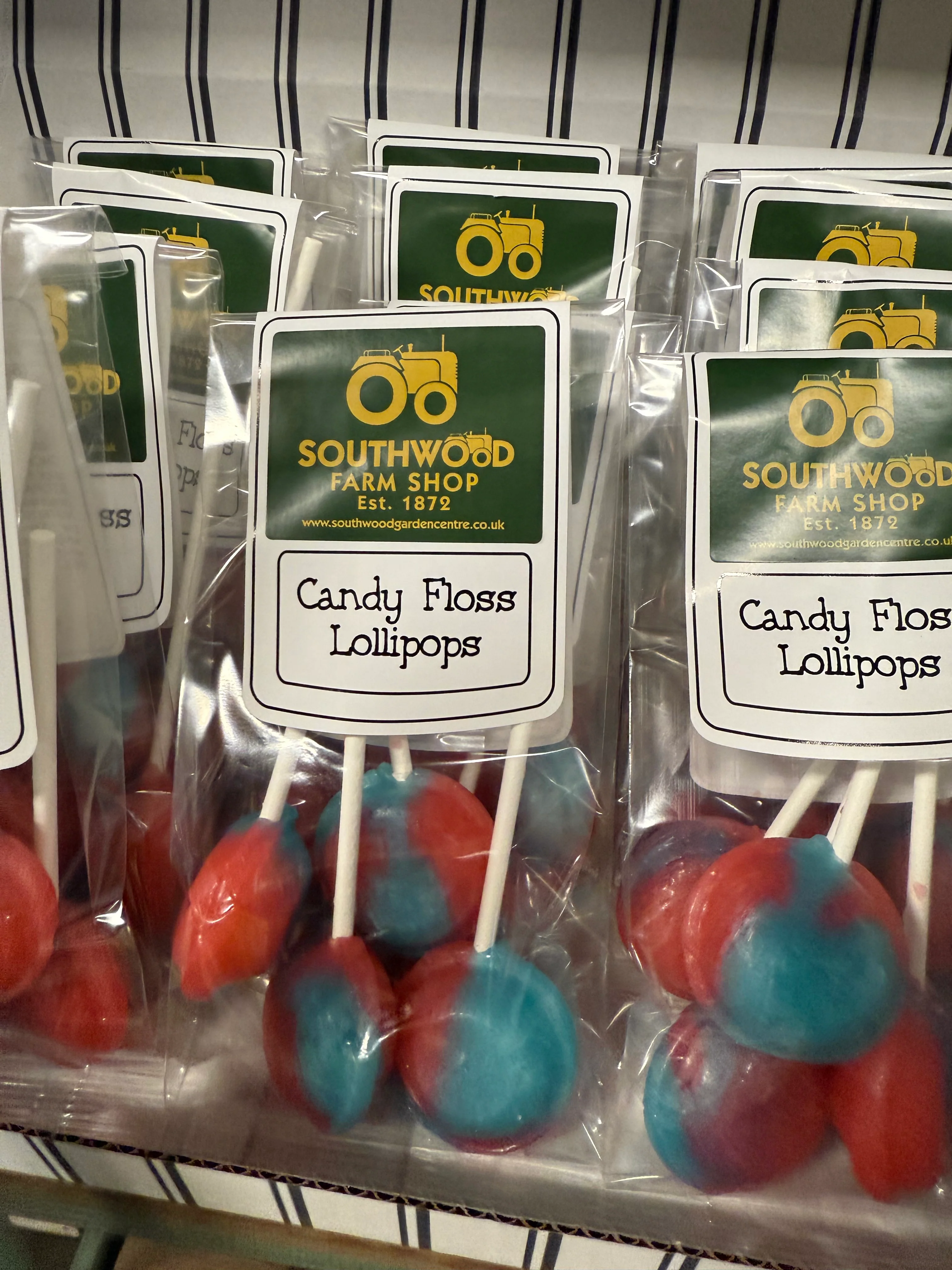 Southwood Farmshop Candy Floss Traditional Lollipops Pack of 4 - Image 3