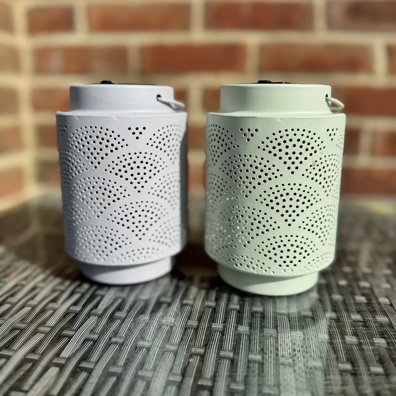 Special Offer Solar Cylinder Patterned Lantern - Image 3