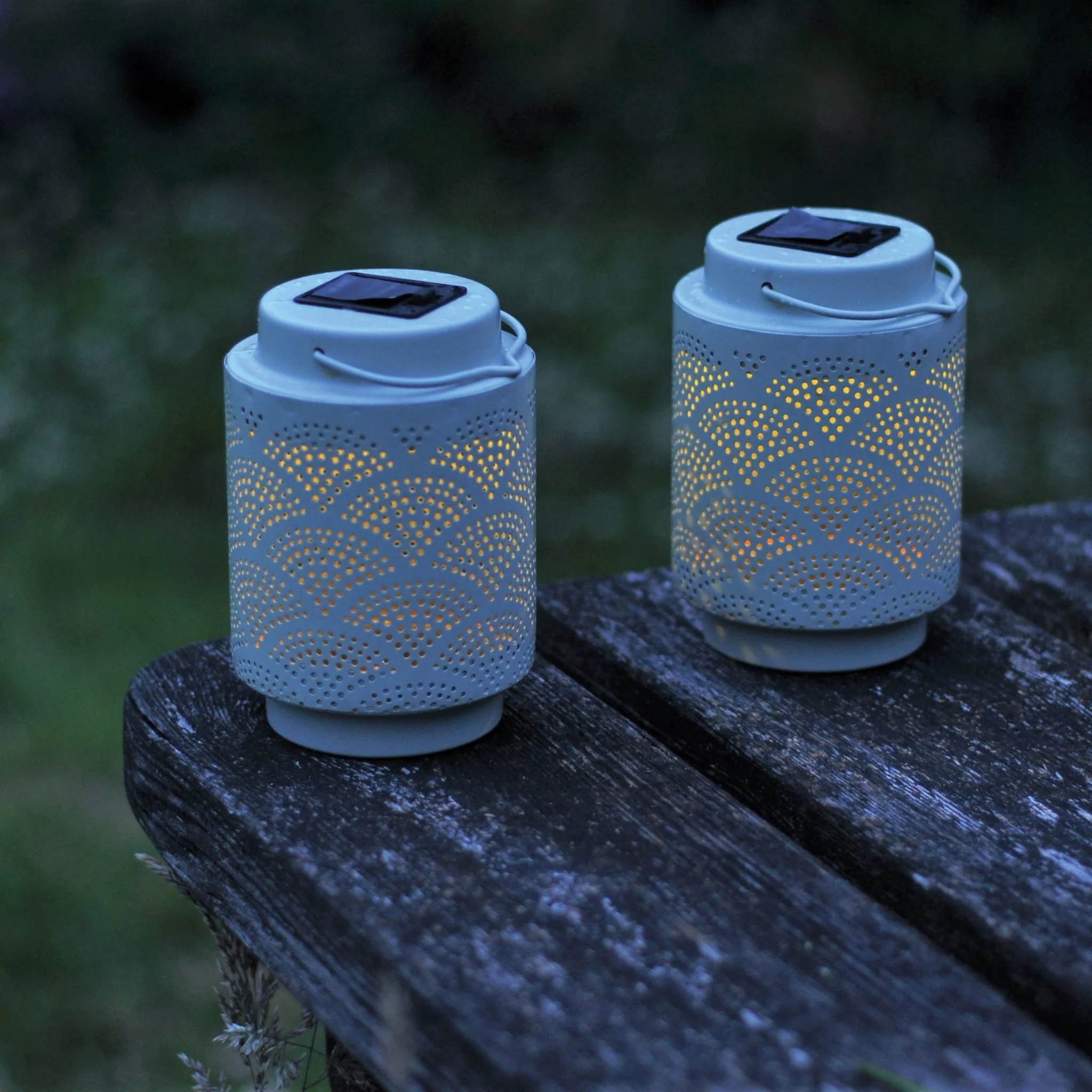 Special Offer Solar Cylinder Patterned Lantern - Image 6