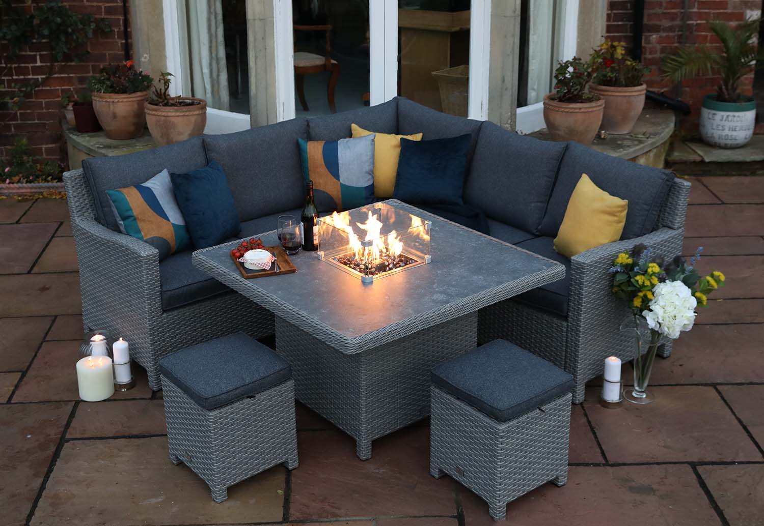 Supremo - Catalan Mini Modular with Fire Pit - Image 3
