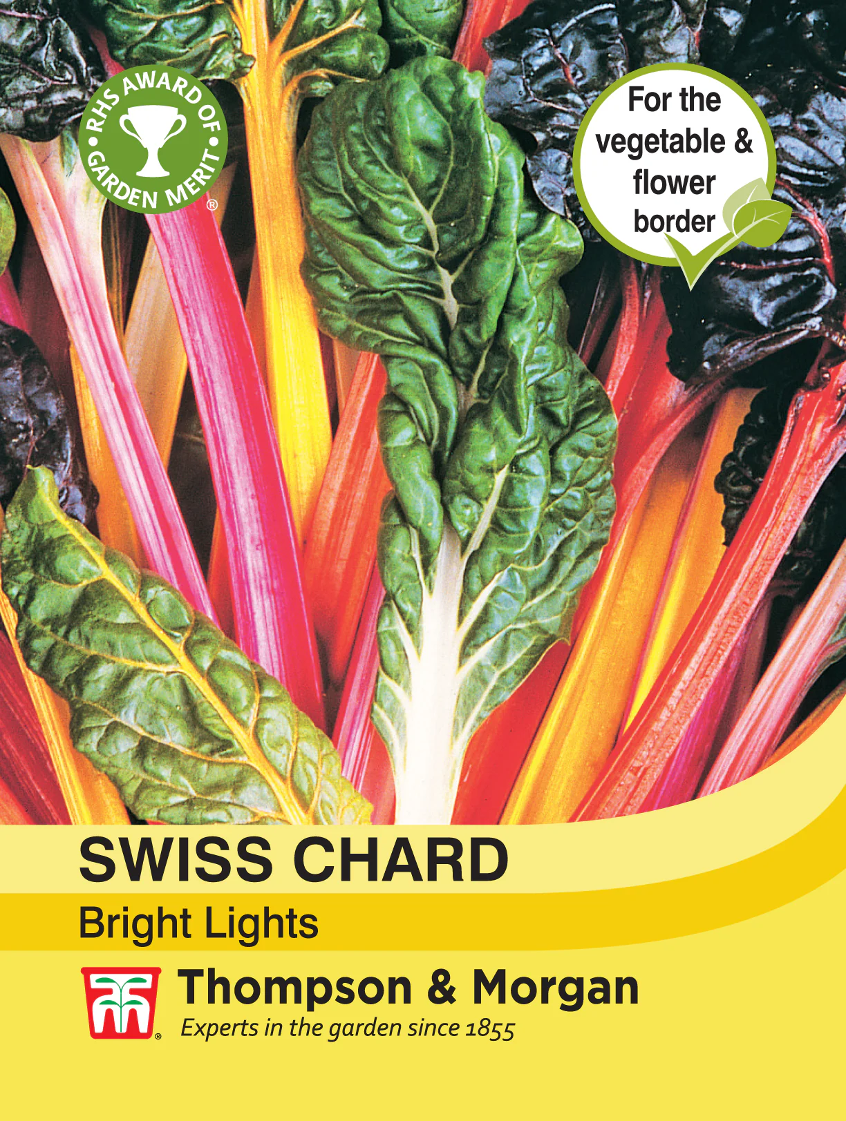 Swiss Chard Bright Lights- Pack of seeds