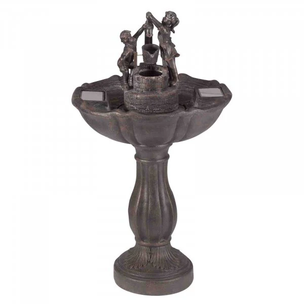 Smart Garden Tipping Pail Fountain Solar Powered Water Feature / Fountain - Image 3