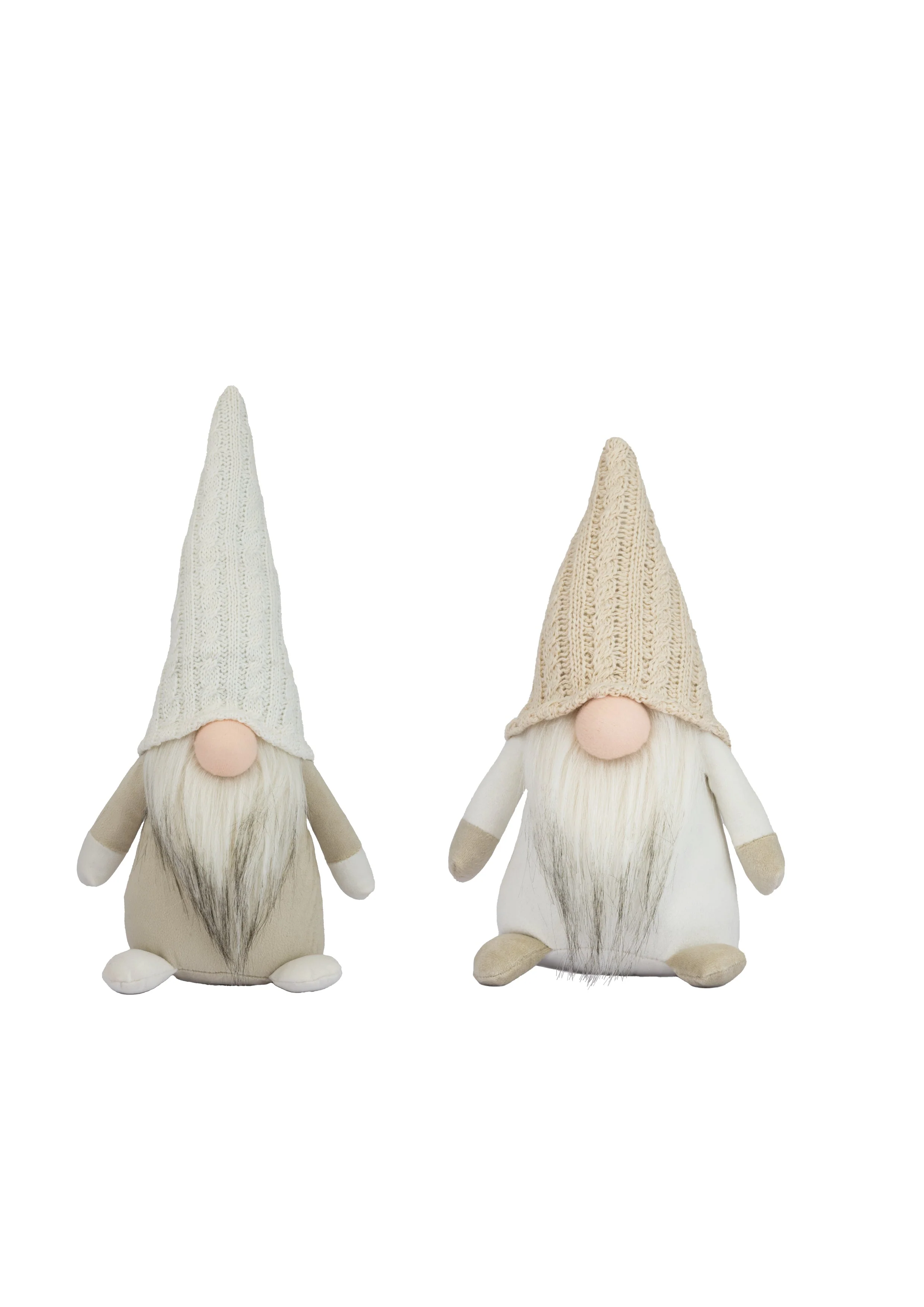 Beige & Cream Christmas Gonk - 33cm