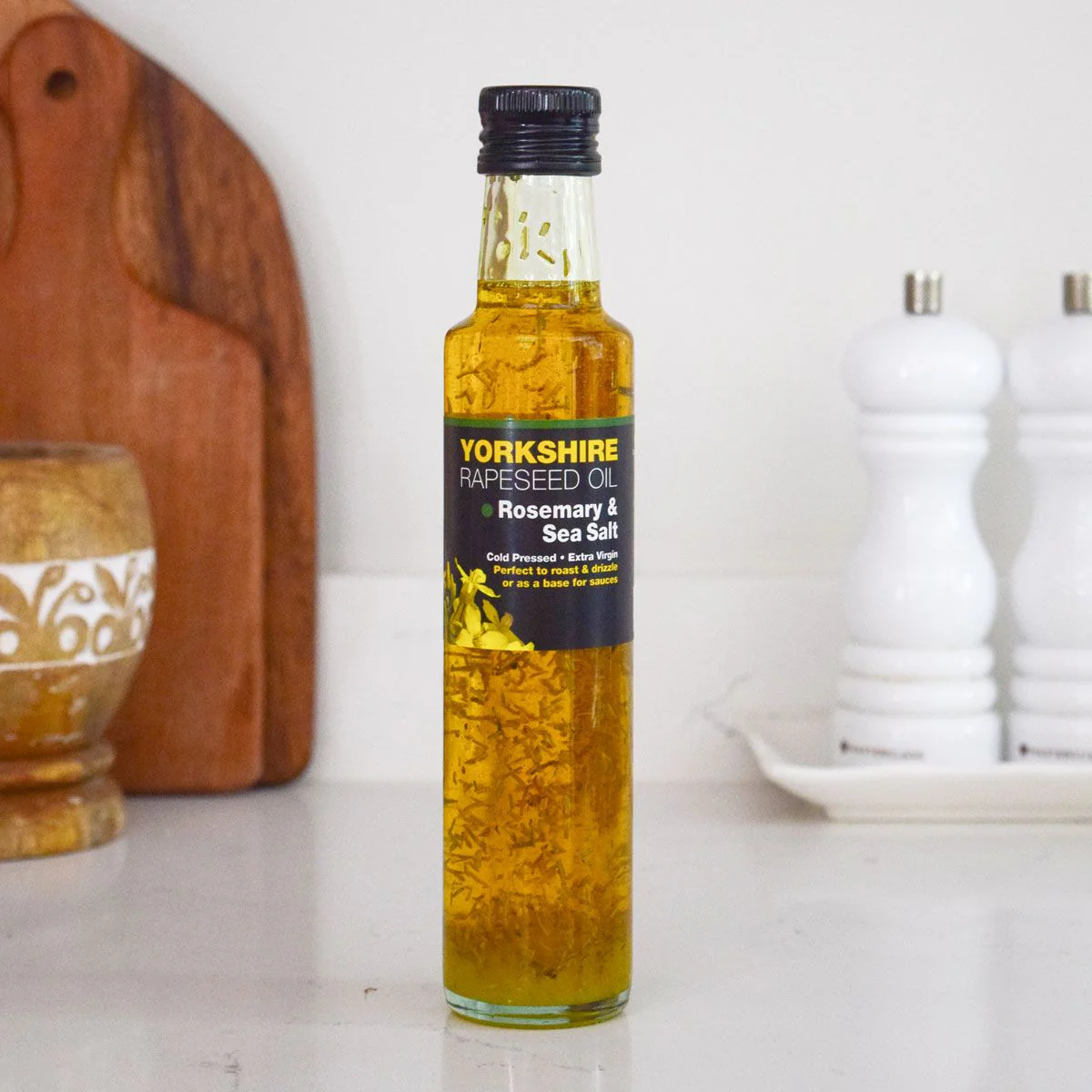 Yorkshire Rapeseed Oil with Rosemary & Sea Salt - 250ml